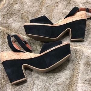Anthropologie Platform sandals